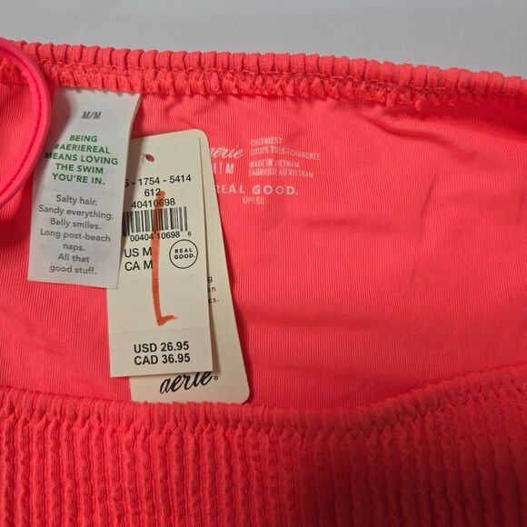 Aerie Cheekiest Pink Bikini Bottom Medium - Picture 3 of 5